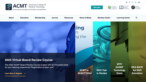 American College of Medical Toxicology Website