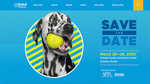 APA Global Pet Expo Website